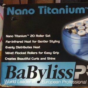 Babyliss pro Nano titanium 20 roller set